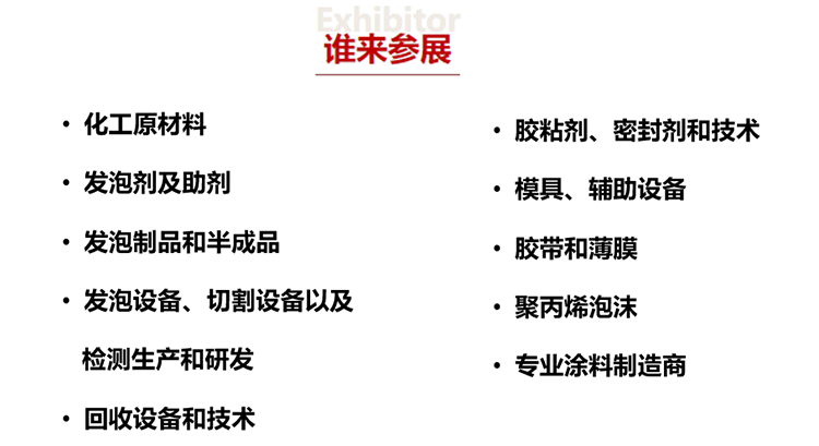 探寻发泡技术新路径、开辟行业发展新机遇---第五届FOAM EXPO North America即将于6月28-30日在美国举行